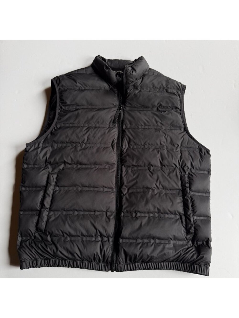 ZARA MEN Black Lightweight Puffer Vest Gilet - Men’s Extra Large XL